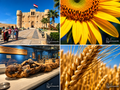 Dr. E Egyptian heritage and nature collage