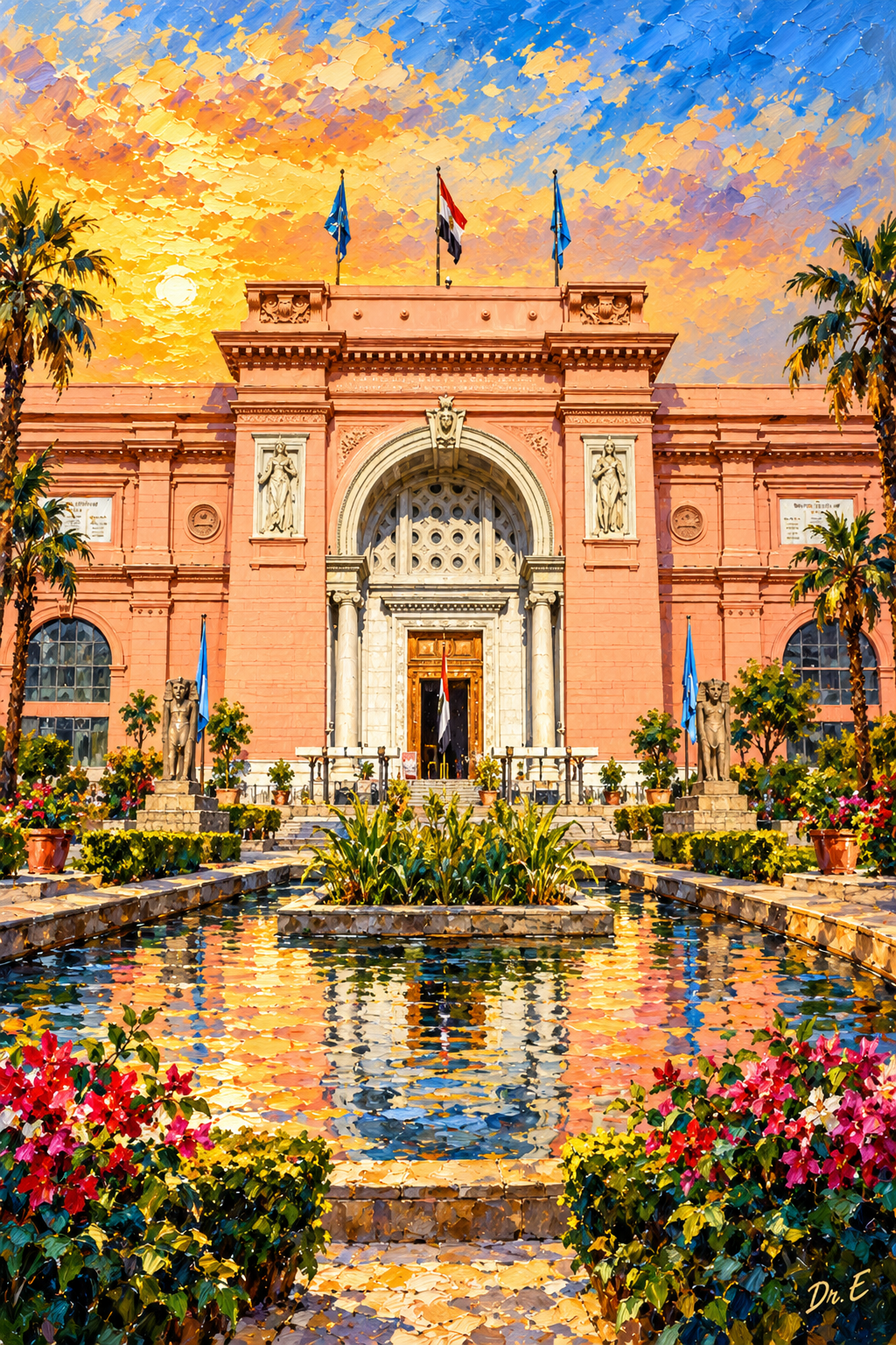 Rose and Gold — Egyptian Museum | Dr. E