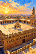 Quiet Courtyard — Ibn Tulun | Dr. E